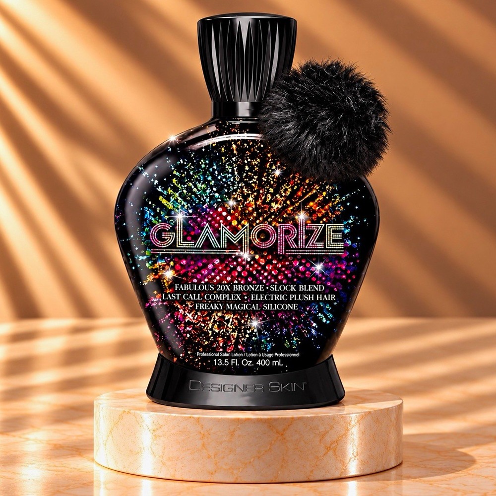 Designer Skin Glamorize 20X Bronzer Tanning Lotion 13.5 oz